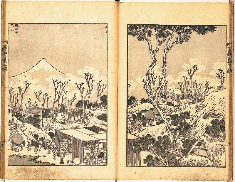 葛飾北斎 富嶽百景 三編