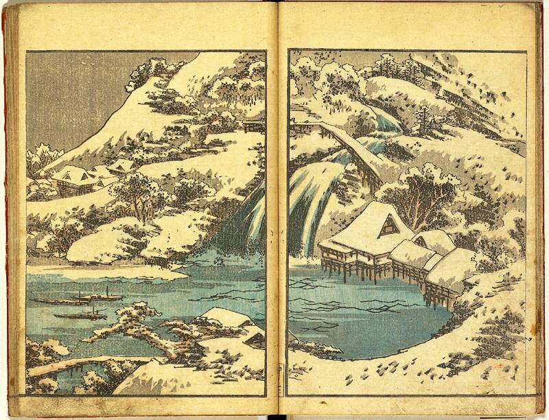 葛飾北斎 北斎画譜 中編